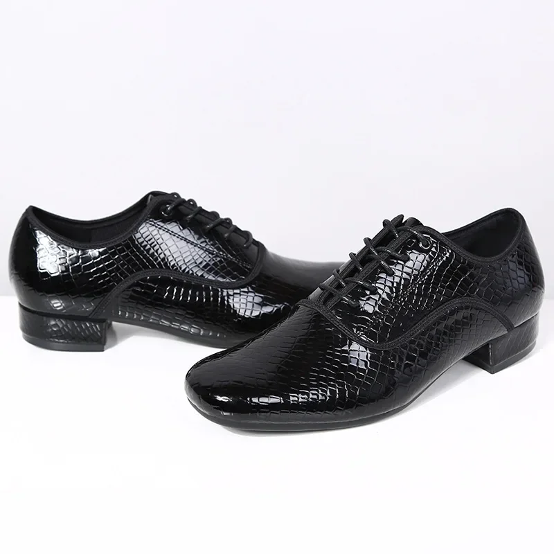 Fashion Men's Latin Dance Shoes Leather Ballroom Tango Man Latin Dancing Shoe for Male Boy Shoes Sneaker Jazz Shoes