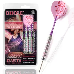 CUESOUL DHOLE 16/20/21/23/24/25/30 Grams Steel Tip Darts with Slim Dart Case