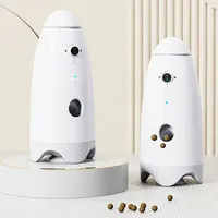 Remote Control Smart Pet Dog Cat Feeder 360 Degree Rotation Automatic Dog Treat Dispenser with Camera