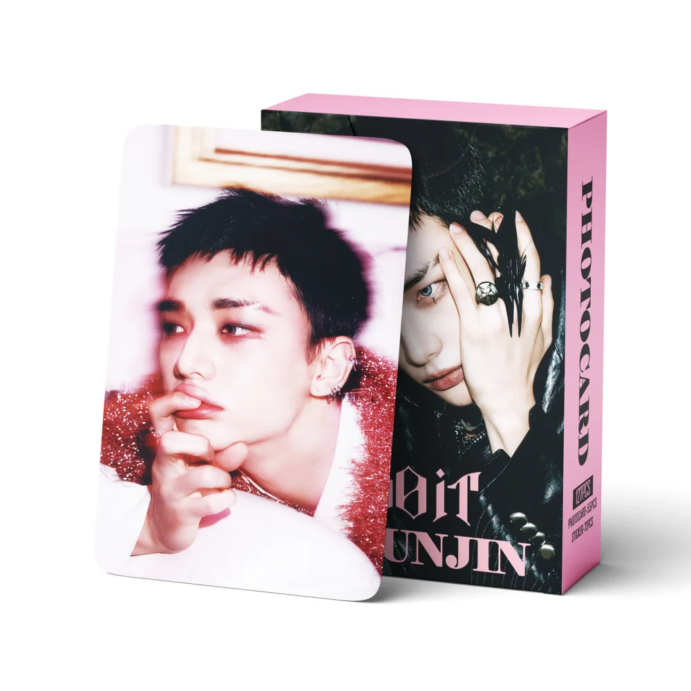 127 pçs novo straykids do it kpop estrela hwang hyun jin álbum sk pequeno cartão adesivos fotos cartões postais lomo cartões presentes do feriado