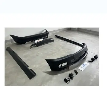 طقم هيكل سيارة XLstyling، مصد أمامي وخلفي، لسيارات الفئة الثالثة E46 MT 10 best sales طقم هيكل سيارة BMW E46 - №6