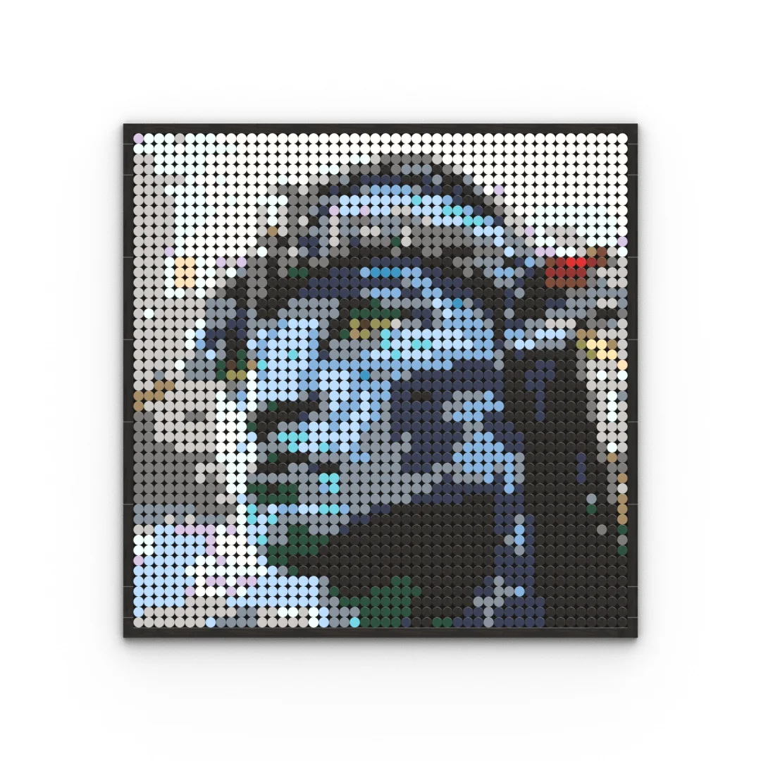 Movie AVATAR Jake Sully Neytiri Custom Pixel Art Personalized DIY Painting Modern Wall Decor Unique Gift Idea 
