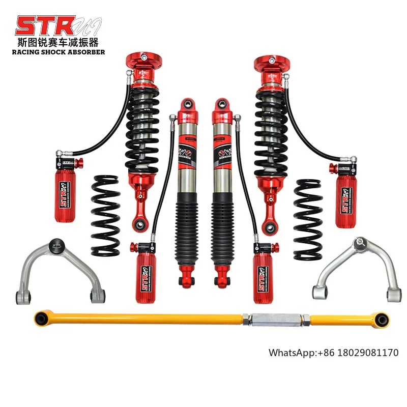 

STR 4x4 off road DSC adjustment Nitrogen gas filled shock absorbers suspension for Mitsubishi Pajero Sport