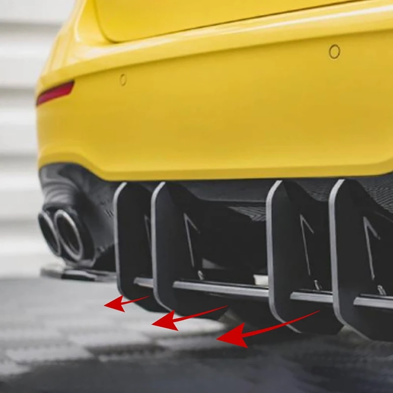 

1 шт. задний бампер автомобиля, шасси, диффузор, спойлер, спойлер, комплект кузова для Mercedes Benz A-Class W177 A35 A45 AMG 2019-2022