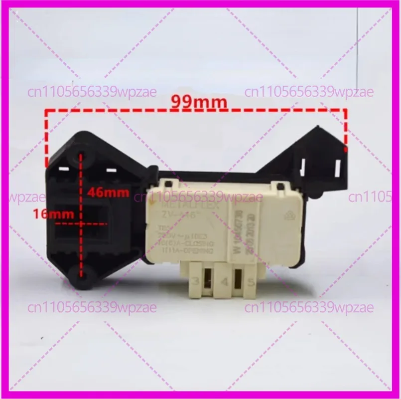 1pcs second-hand for Whirlpool WFS1078CW WFS1061CW WFS1071CW  Washer Door Lock Switch W10456736