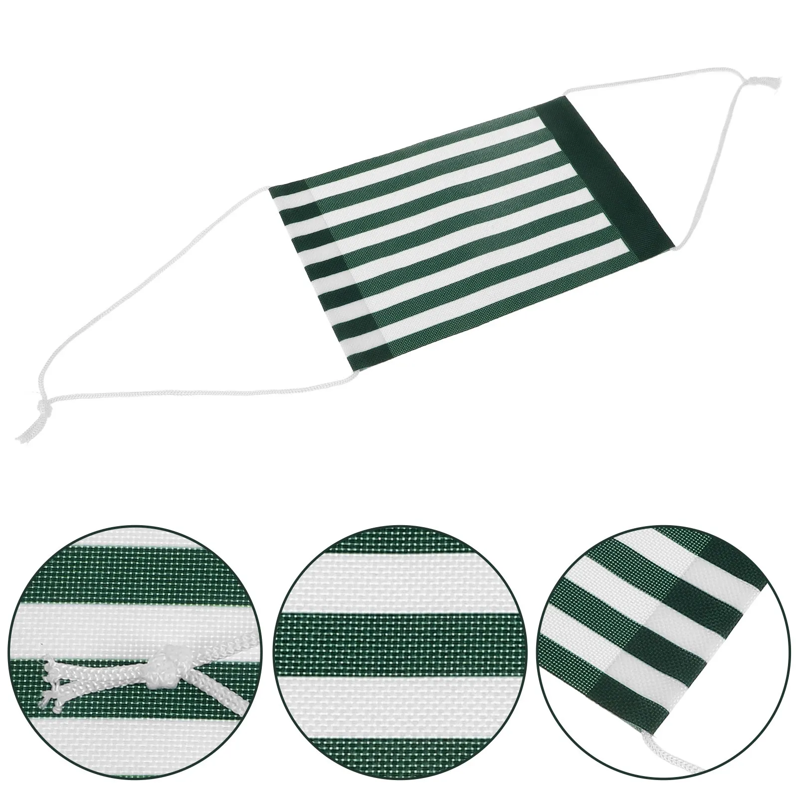 

Miniature Christmas Hammock Micro Scene Hanging Bed for Dollhouse Furniture Decoration Micro Scale Scene Cradle