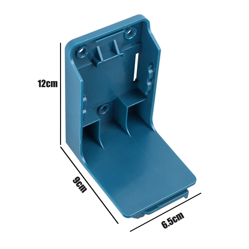Imagem -06 - Bloco de Ferramentas Elétricas Bateria Montar Titular em Suporte para Makita Dewalt Milwaukee 18v Bateria Ferramenta Armazenamento Rack Suporte Case 3