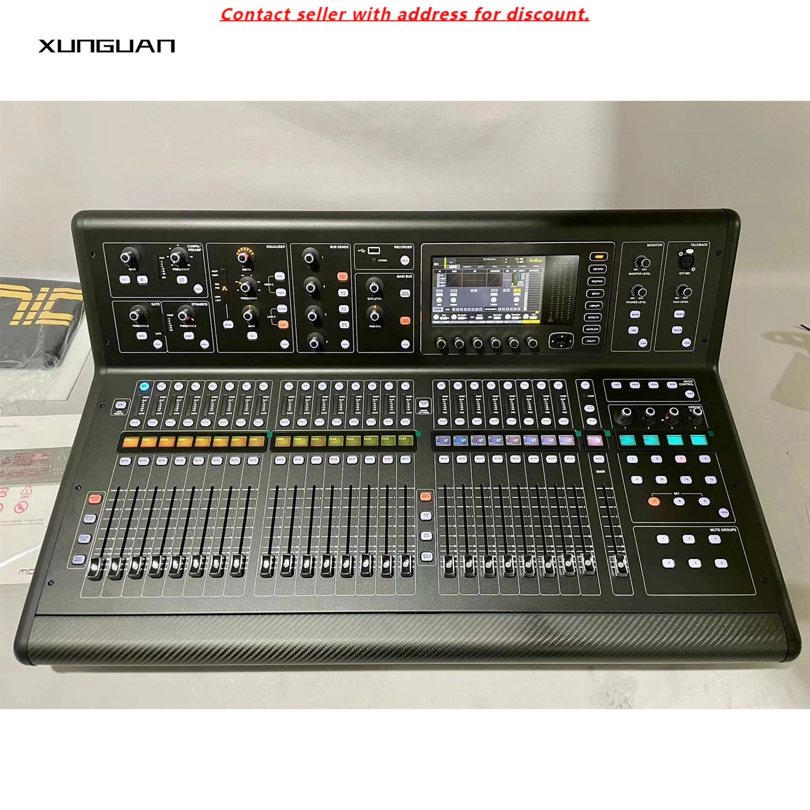 

Hot Sale M32 Live Digital Console For Live And Studio 32 Microphone Preamplifiers And 25 Mix Buses Mixer