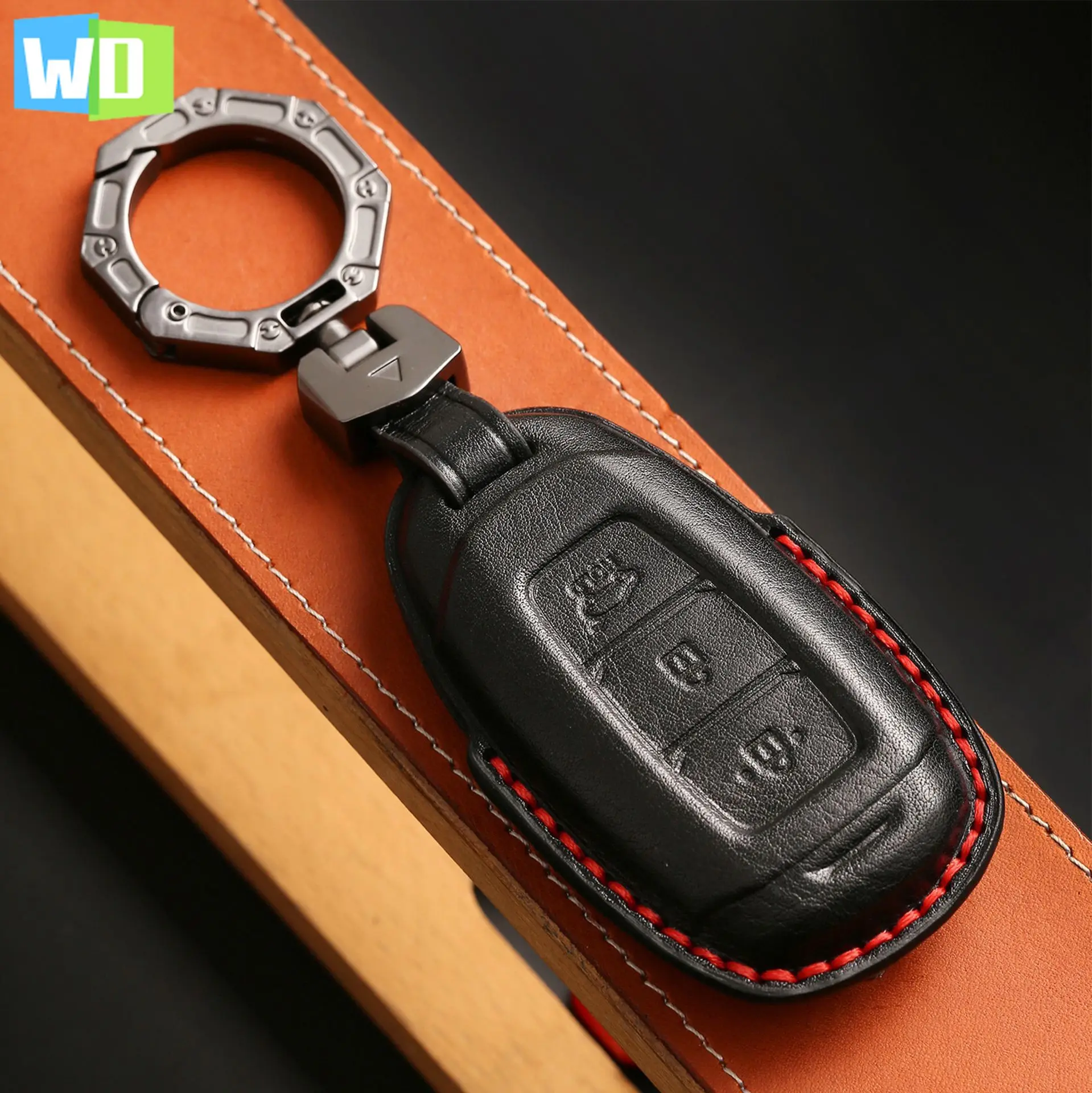 

3 5 Button Car Key Cover Fob Leather Case Shell For Hyundai Elantra I20 I30 IX35 IX25 Grandeur Accent Solaris Sonata Palisade