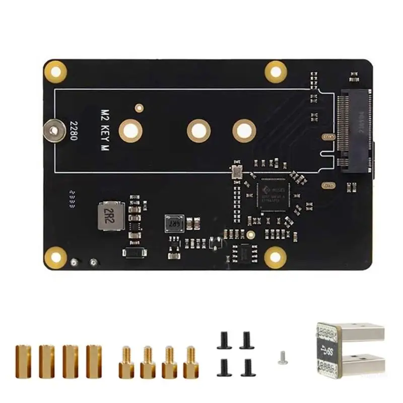 

X872 USB NVMe M.2 Solid Disk Expansion Board, Easy Setting And Fast 5Gbps Expand For RPi 4 Storage Dropship