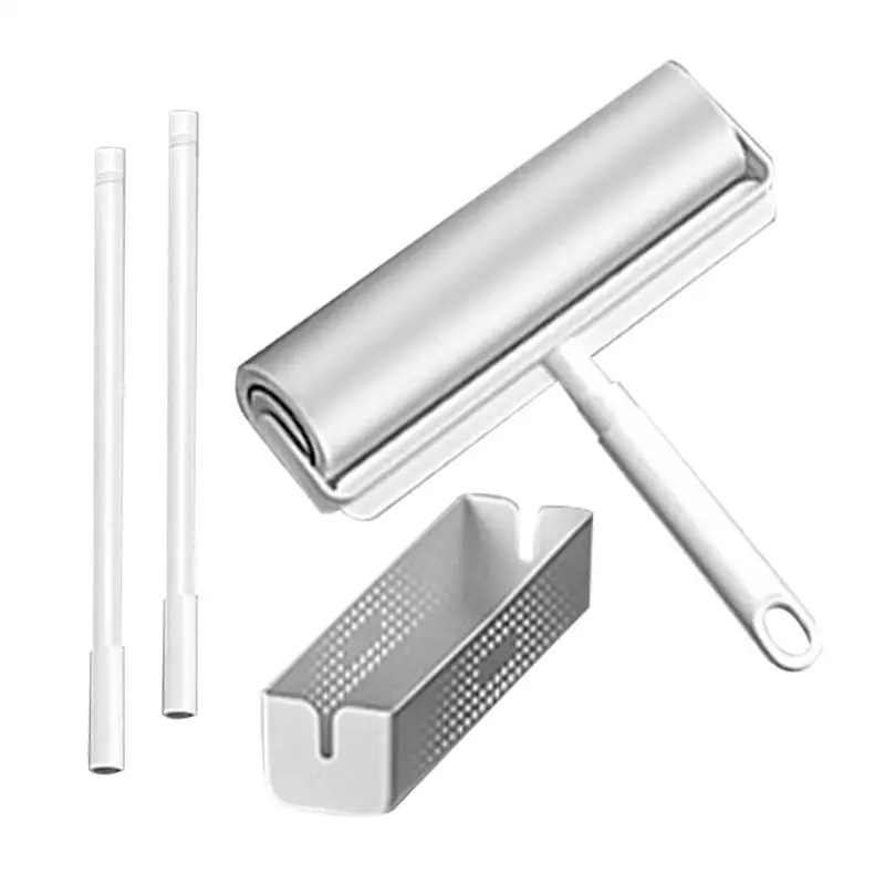 

Pet Hair Remover Extended Handle Lint Remover With Comfortable Grip Fuzz Remover Lint Scraper For Wood Floors Tiles Carpets