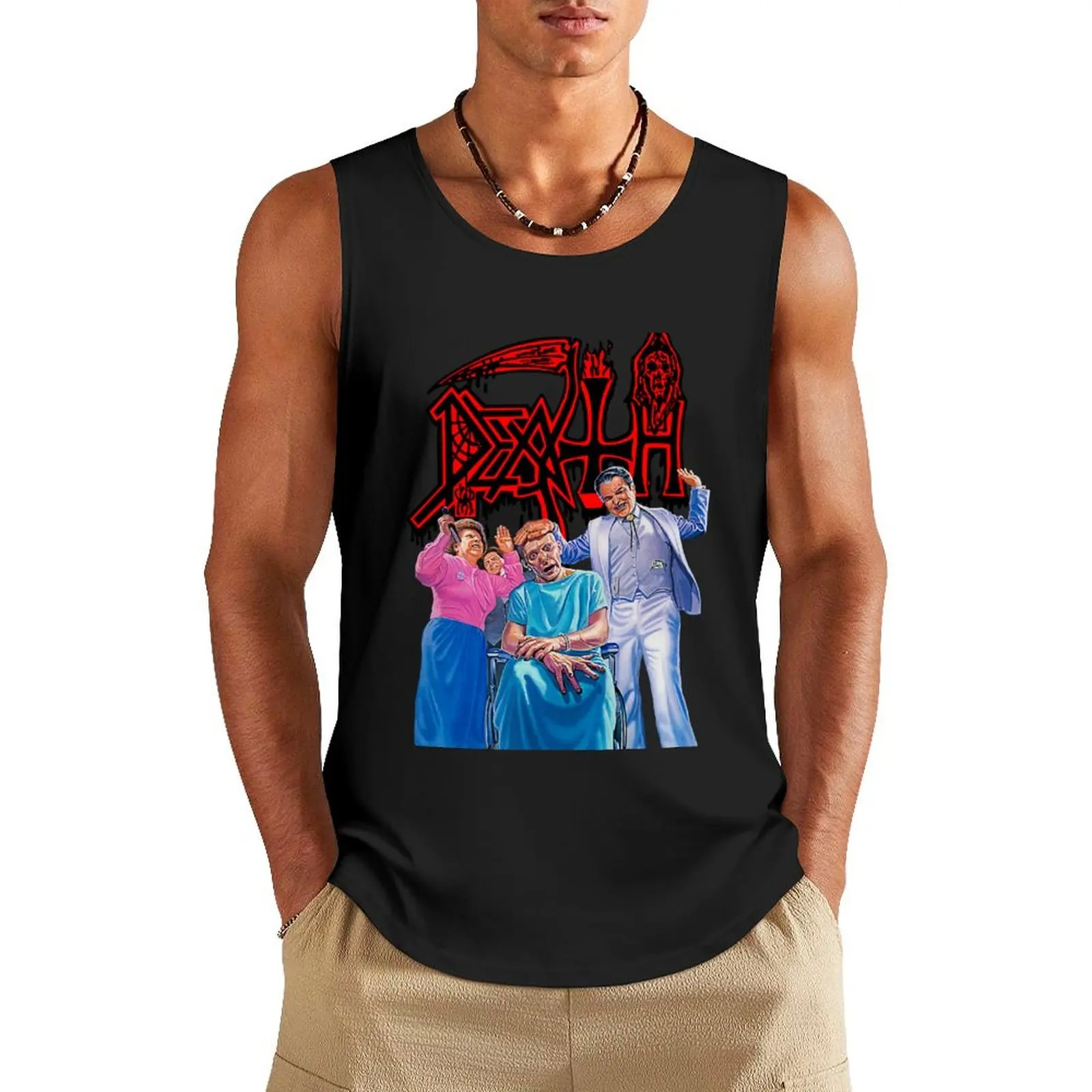 

Death - Spiritual Healing Classic Old School US Death Metal Tank Top summer clothes man 2024 Japanese t-shirt