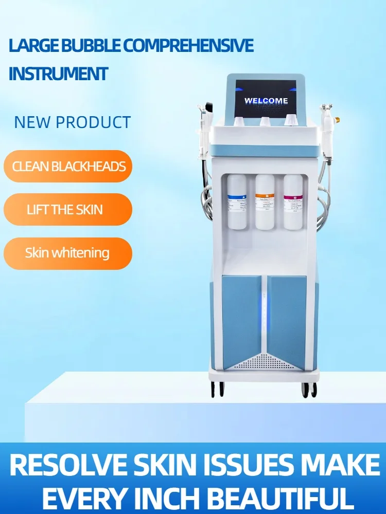

Small Bubble Oxygen Skin Moisturizing Hydrating Keratin Removal Deep Cleansing Smooth Tender Skin Beauty Machine Face Spa