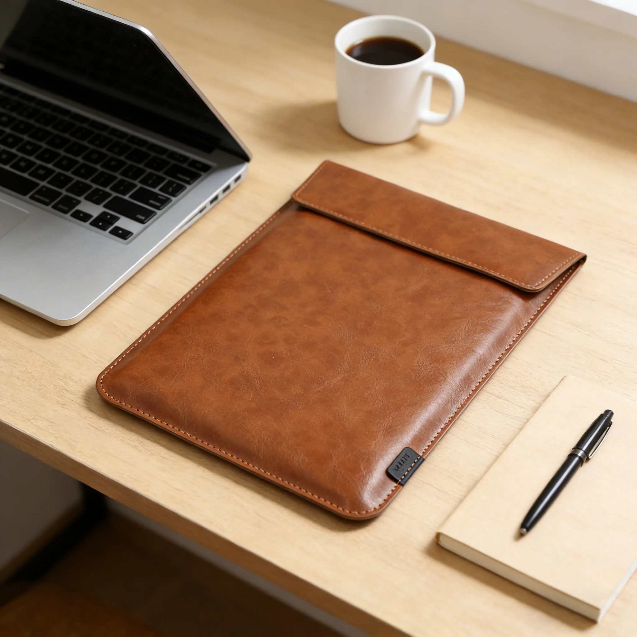 Envelope 13/14/16 Inch Laptop Bag Super Slim Sleeve Pouch Cover PU Leather Sleeve Case For MacBook Pro Air 13.6