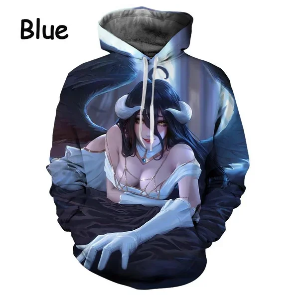 2024 New Fashionable Long Sleeve Hoodie Anime 3D Print Men's Pullover Top Comfortable Casual Sport Cosplay Men's Clothing