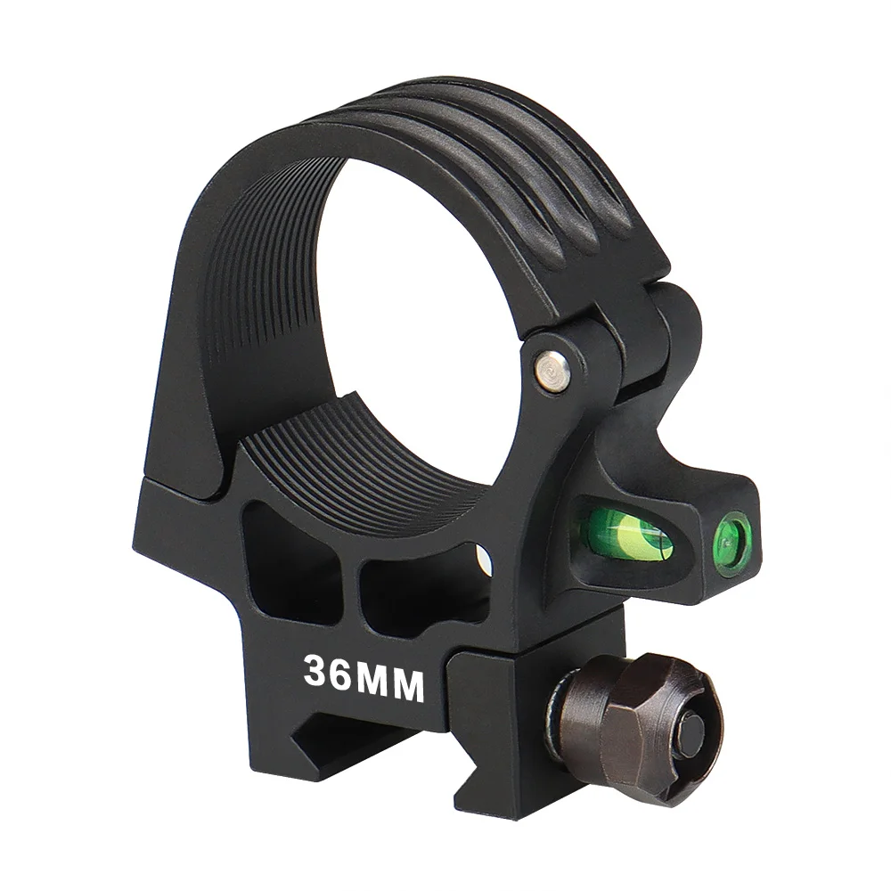 Free Shipping Tactical PVS-18 Night Vision Mount Scope Ring With Level Bubble For 21.2mm Rail HS24-0252