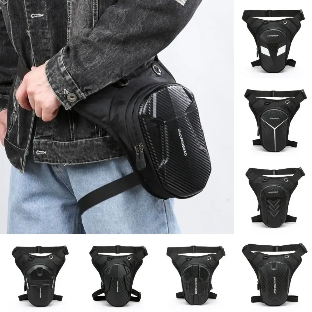 

Sturdy EVA Motorcycle Leg Bag Waterproof Large Capacity Waist Thigh Bags with Leg Strap Drop Leg Strap Bag for Climbing Cycling