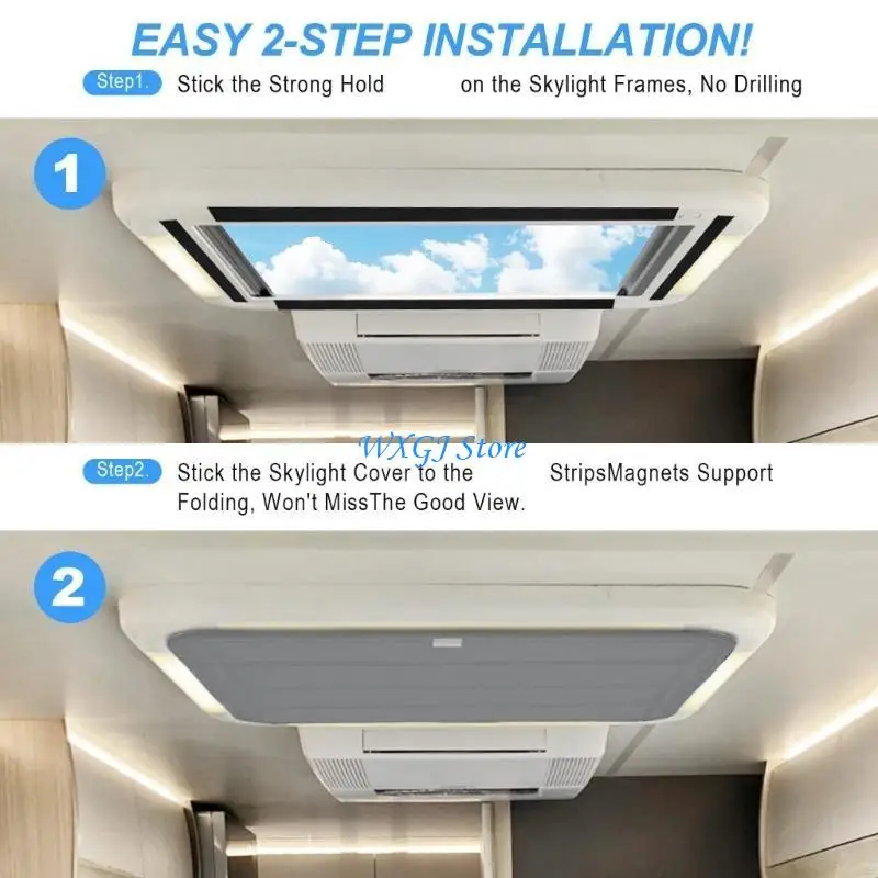37JE Rooflight Cover Insulated Appendage Impermeable University Cloth Gray