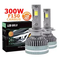F150 300W H7 Led Bulbs h11 H1 Headlight fog Light 4575 LED H1 H4 H7 H8 H11 9012 9005 HB3 9006 Car Bulbs
