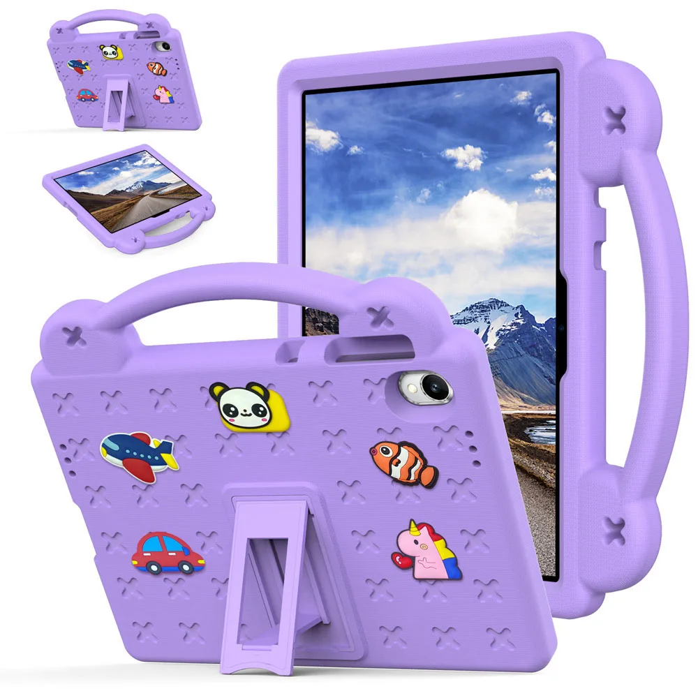 For Walmart Onn 11 Core Tablet 2026 Kids EVA Protective Case With Handle Stand Shockproof Anti-Drop Children Tablet Cover