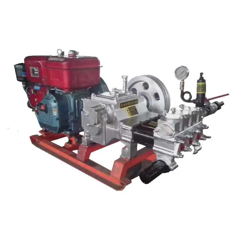 BW250 High Pressure Industrial Mud Pump Triplex Piston Slurry Pump for Water Well Drilling Construction Work