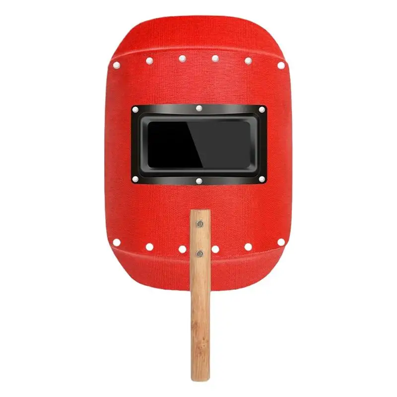 Scudo per saldatura Protezione per saldatore portatile Pannello per saldatura da uomo Protezione per visiera di sicurezza portatile per scintille e detriti