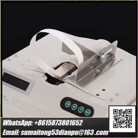 Banknote Tying machine Intelligent Induction Strapping machine 220V/110V Hot Melt Paper Belt Binding Machine