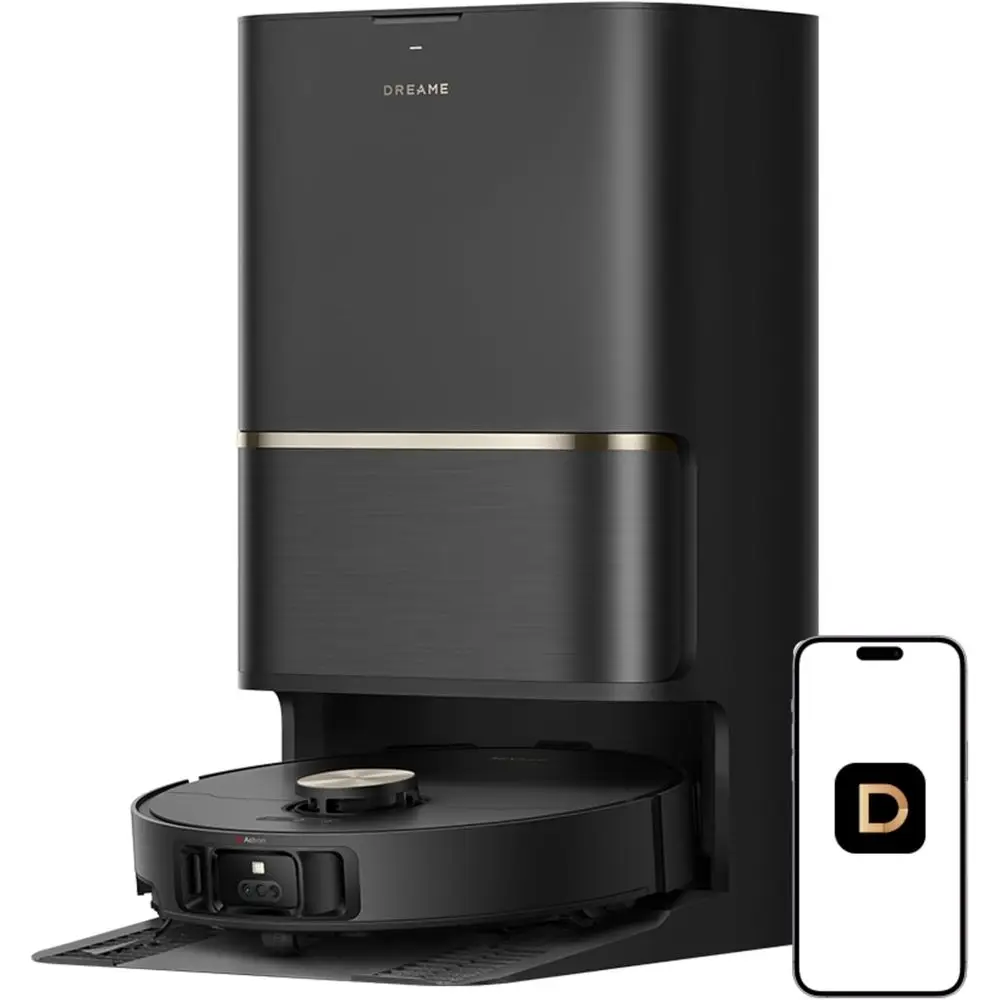 

Робот-пылесос L50 Ultra черный с функцией автоматического опорожнения и самоочистки швабры, точным избеганием препятствий, силой всасывания 19 500 Па, HyperSt