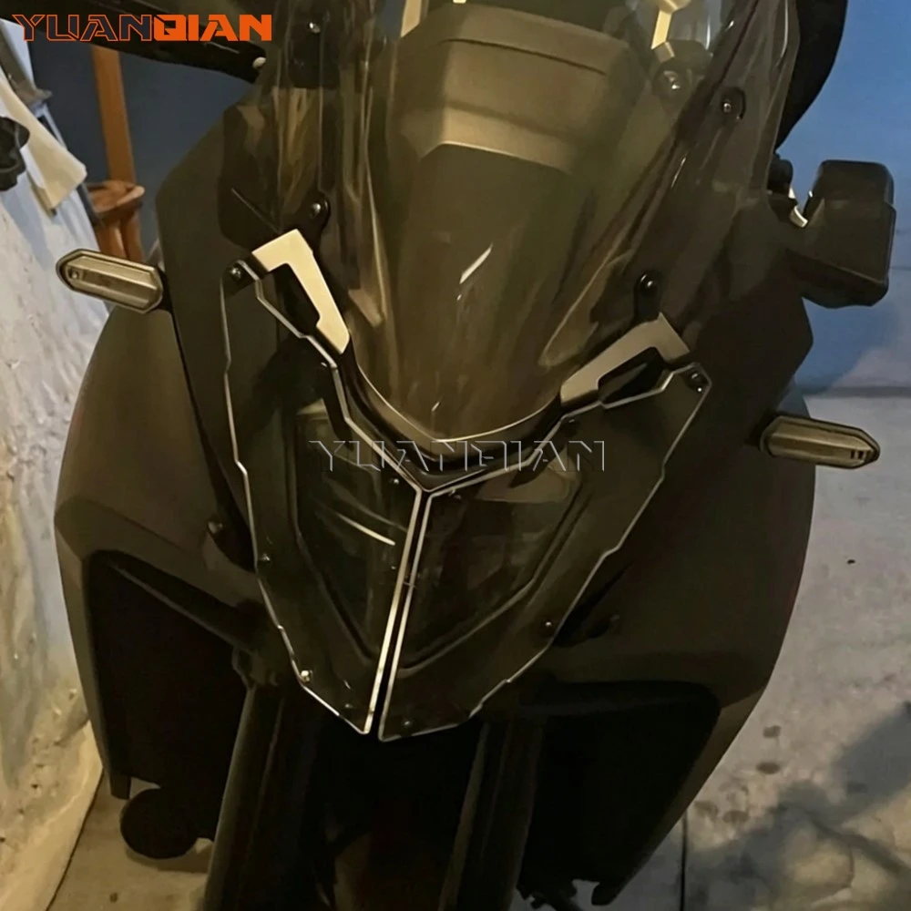 

For Honda XL750 Transalp 2023-2024 Motorcycle Headlight Guard Headlamp Shield Mesh Grille Protector XL 750 TRANSALP Accessories