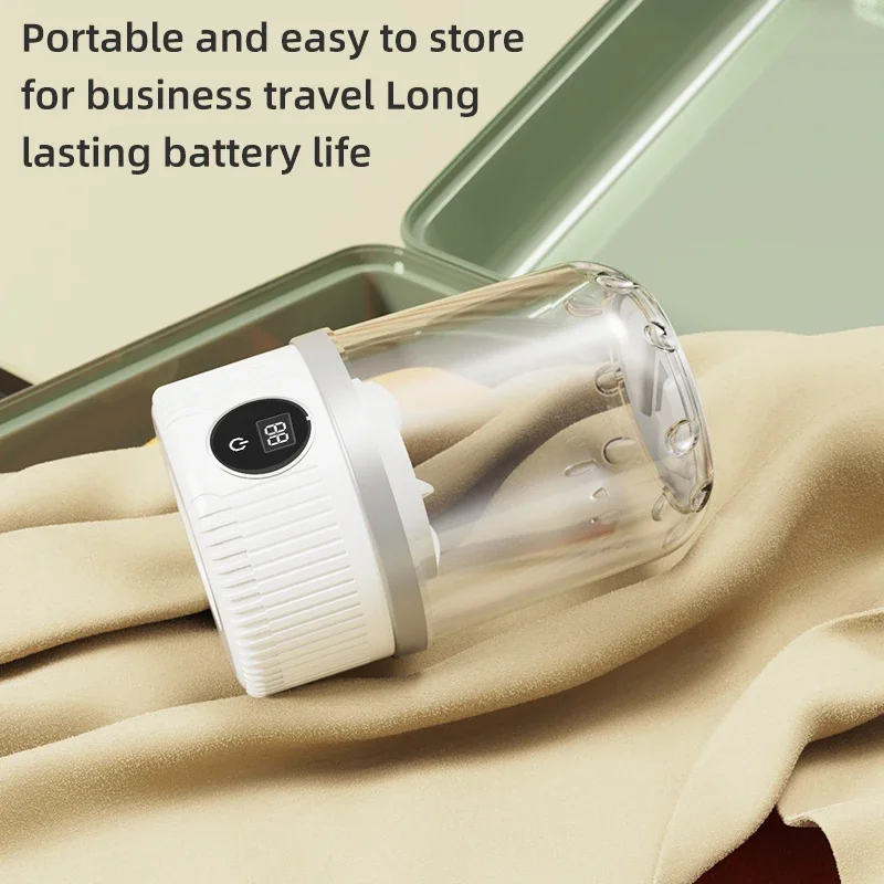 Portable Mini Washing Machine Household Electric Washing Cup Underwear Socks Small Wireless Charging Washing Machine