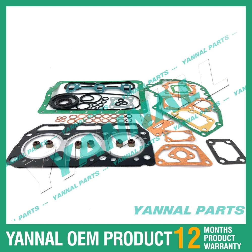 New Good Quality 3T72L 3T72HA 3T72HL Full Gasket Kit for Yanmar Engine Parts