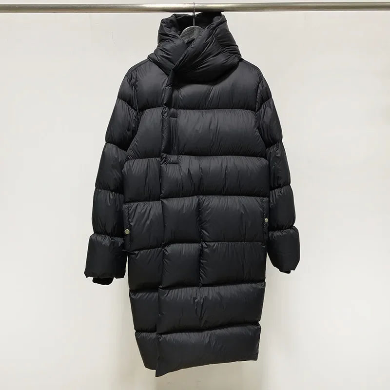 Autumn Winter New Men\'s Women\'s Same Style No Side Seams 90 Goose Down Padded Jacket
