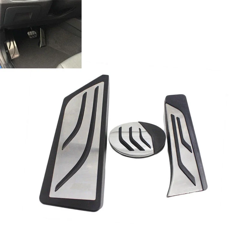 Car Manual Brake Metal Brake Pedal fit for BMW X1 F48 2016- 2017