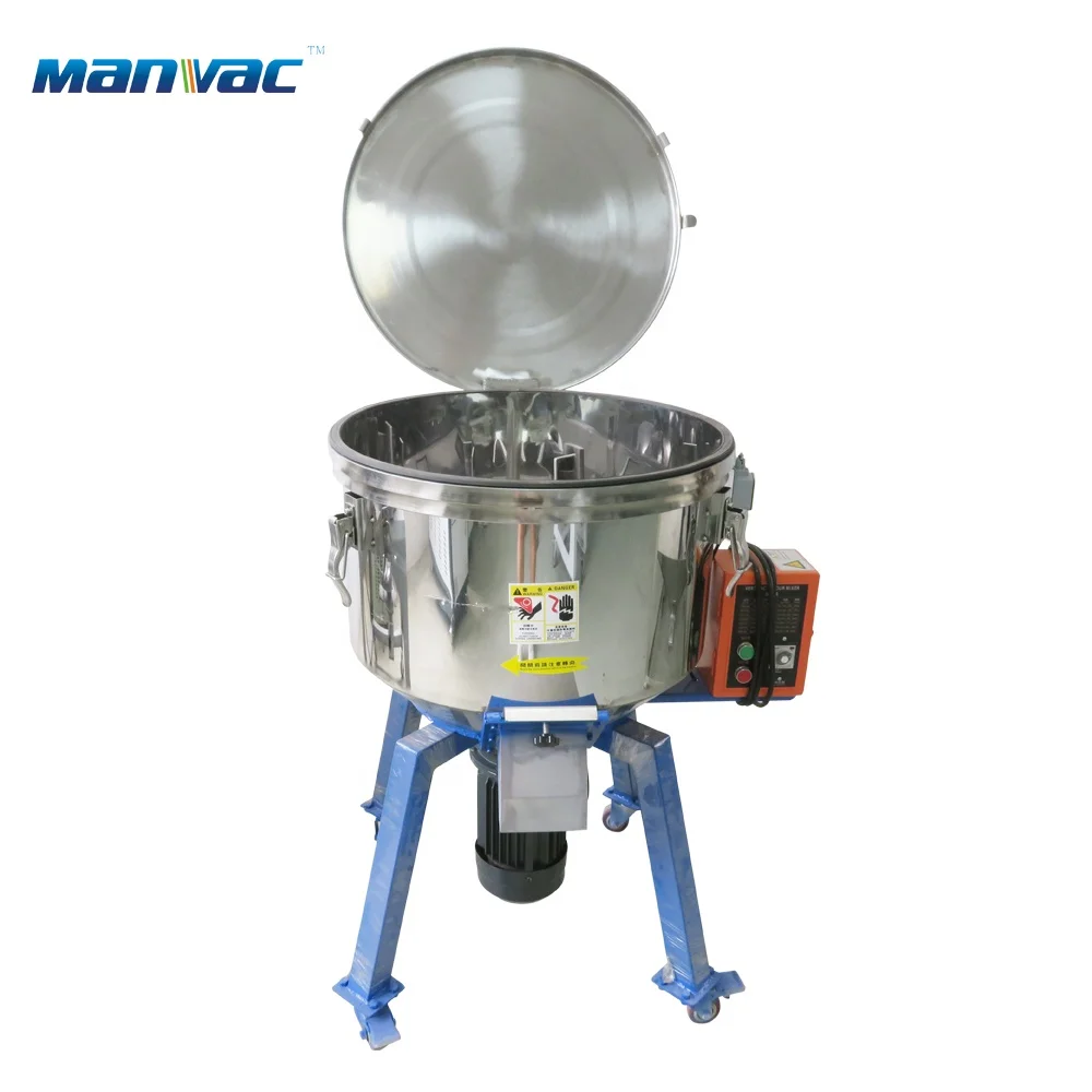 Vertical Type Stainless Steel Plastic Compounds Mixer Automatic High Speed Granular Vertical Color Mixer