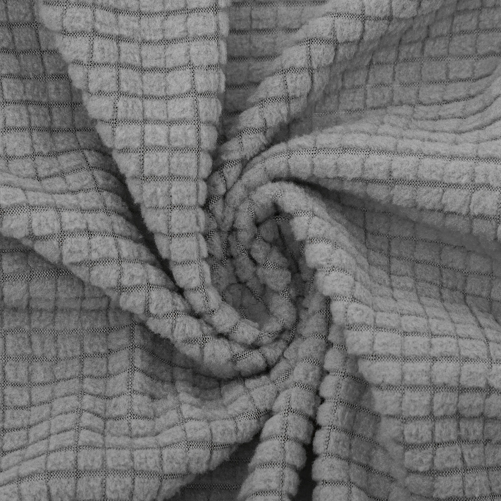 

Large Jacquard Cushion Cover Stretch Couch Covers Elastic Seat for Chairs Grey Polyester Sofa