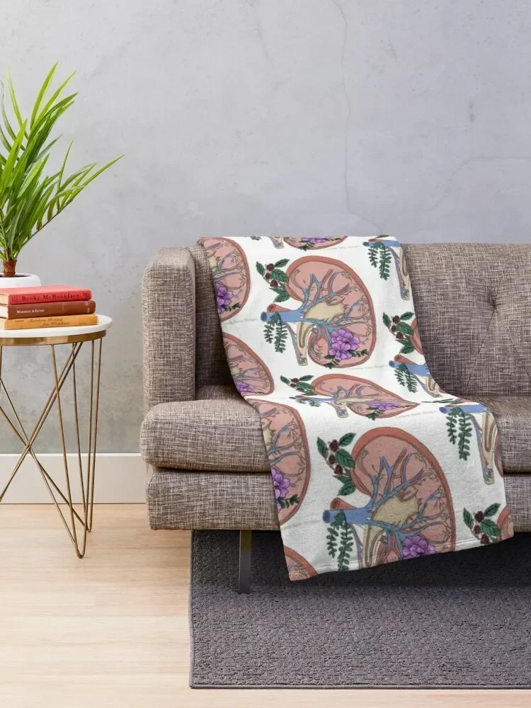 Kidney Disease Awareness Throw Blanket halloween Sofas Blankets