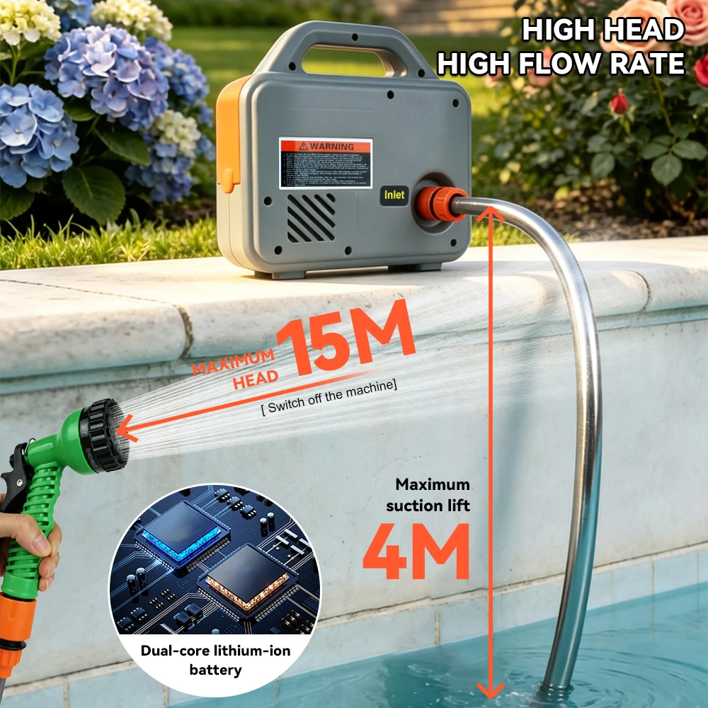 Rechargeable Water Pump Portab - Gardening Tools China review and price