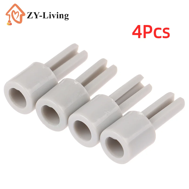 

4Pcs Plastic Mixer Potentiometer Lengthening Shaft Grey Plastic Extension Shaft Long axis 10MMX25MM