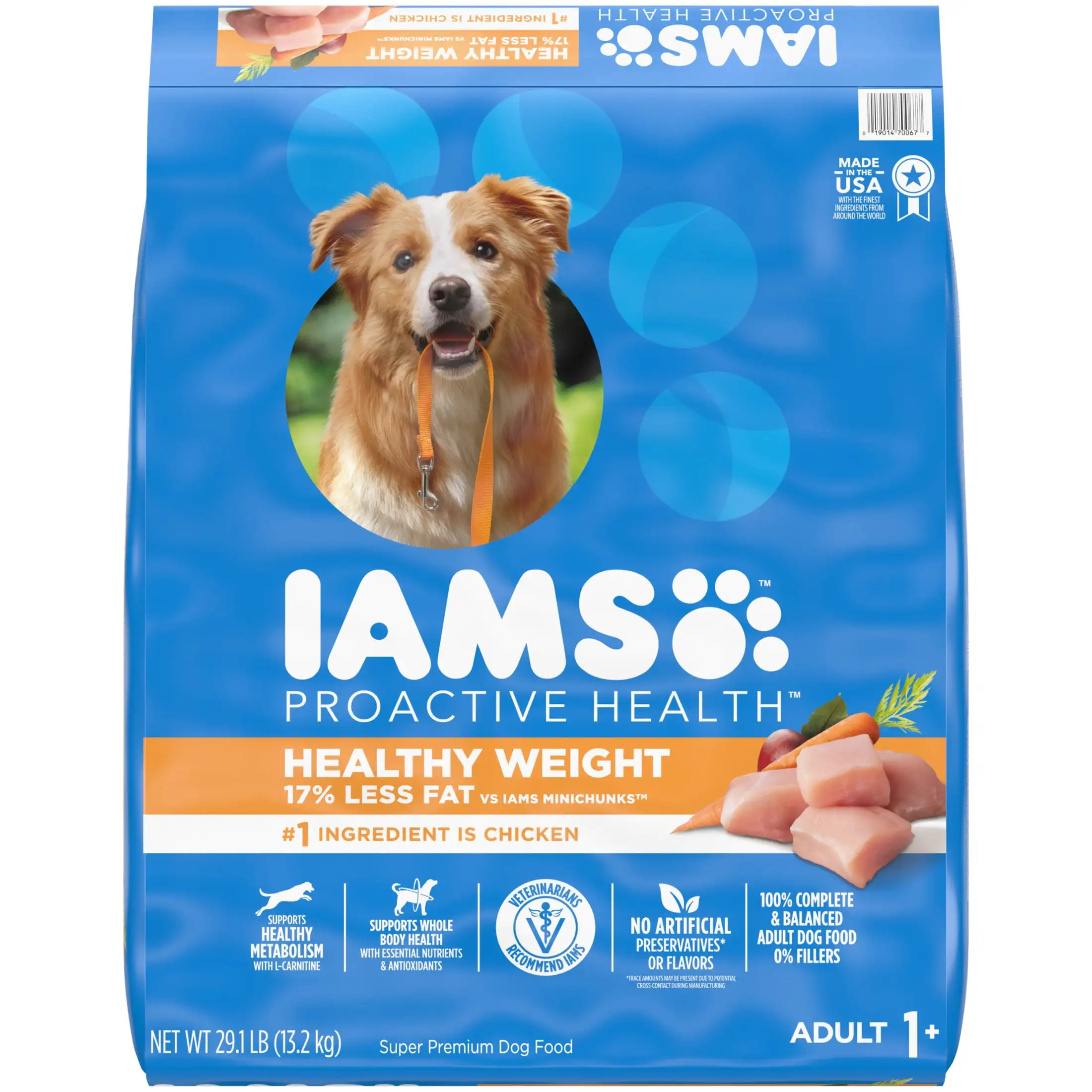 

Healthy Weight Control Real Chicken Flavor Dry Dog Food for Adult Dog, 29.1 lb Bag