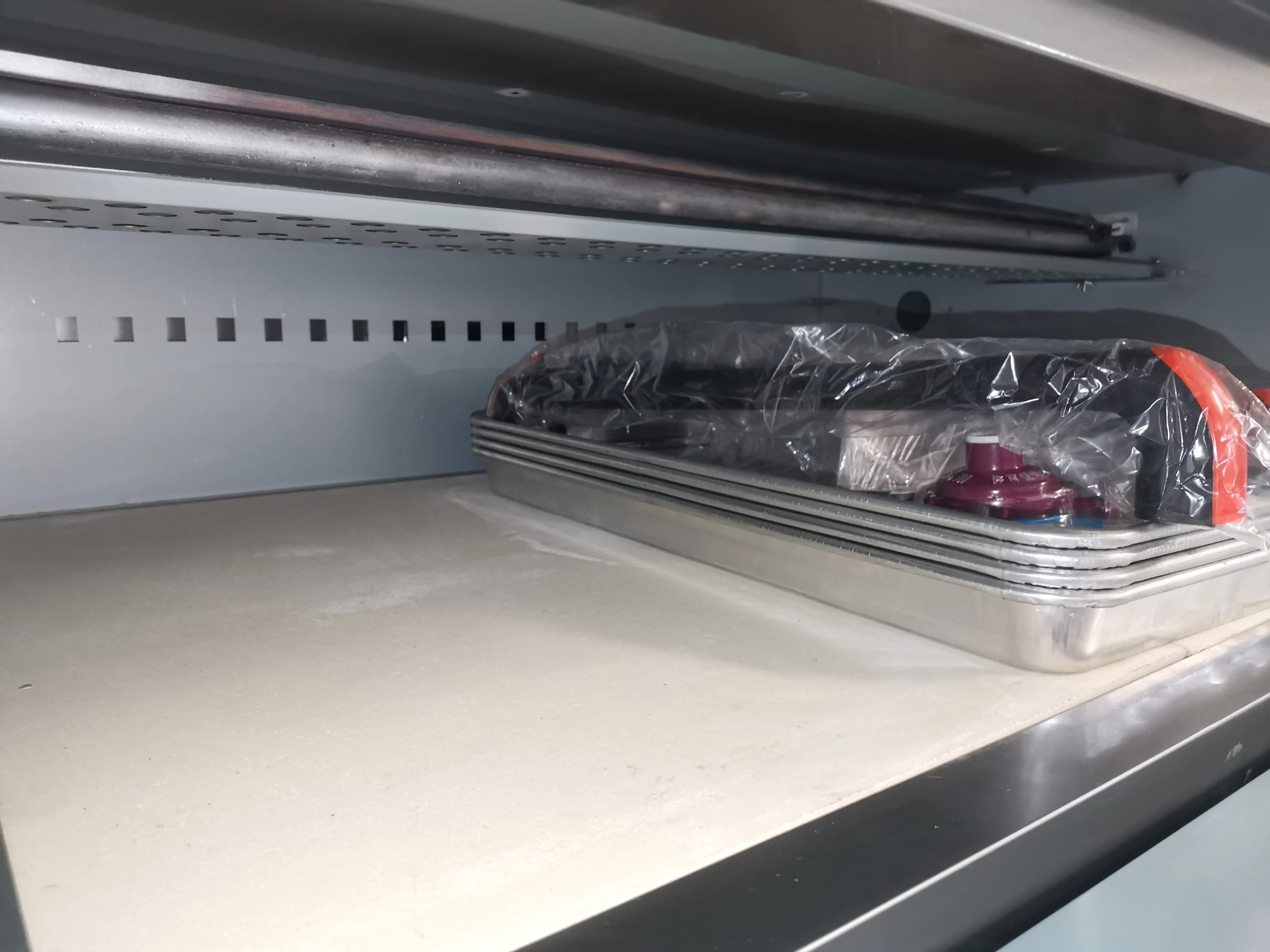 業務用ケーキデッキオーブン/2段4トレー電気パン焼きオーブン