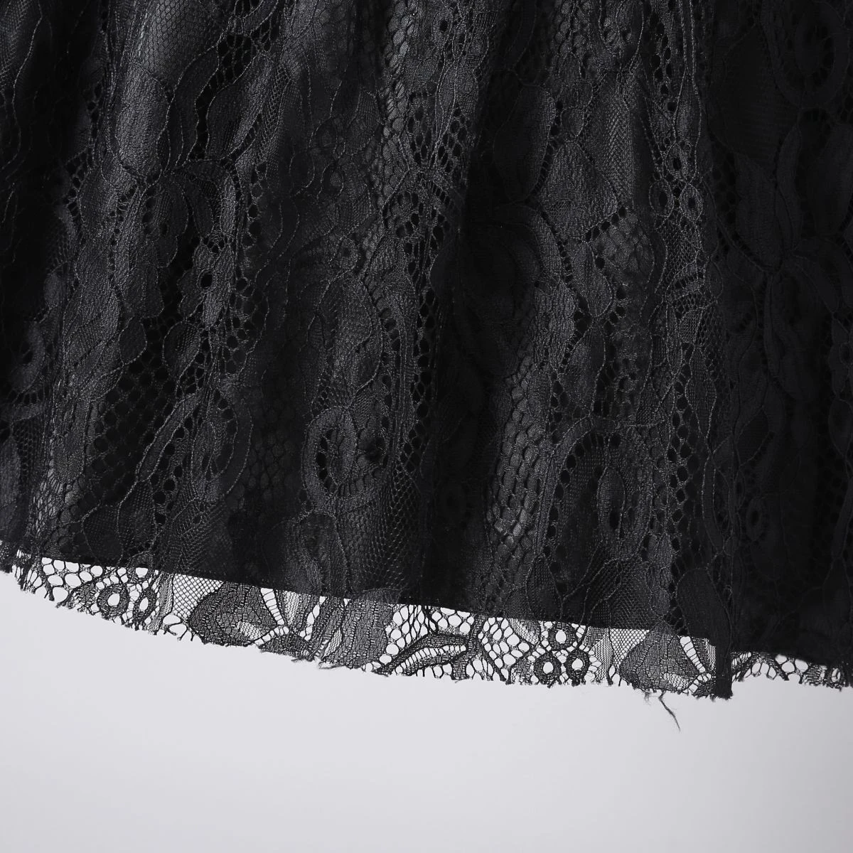 Mädchen Kostüm Dunkle Gefallene Engel-Königin, Spitzen-Tüllkleid, Horn-Stirnband, Federflügel, Zepter, Halloween-Karneval-Kinder-Cosplay-Outfit – Detail 24