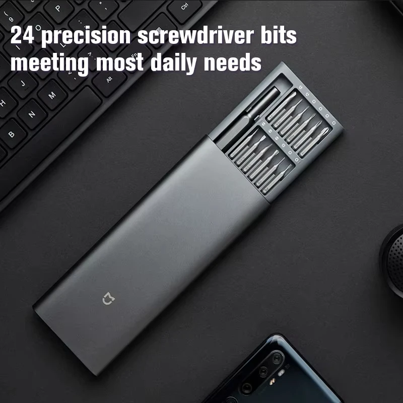 XIAOMI MIJIA 24-1 Piece Screwdriver Set Household Multifunctional Maintenance Disassembling Tool Cross-club Magnetic Absorption
