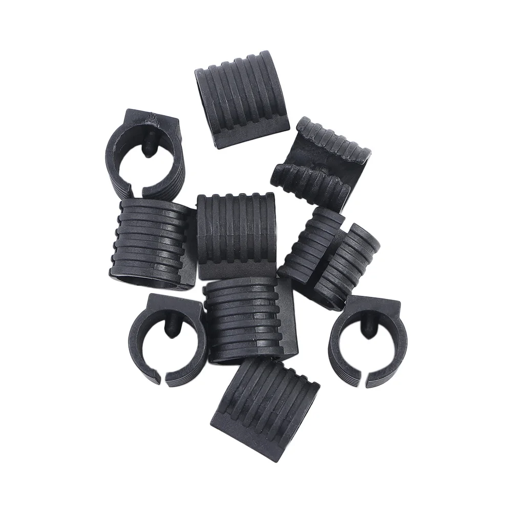 

10pcs Tilt Furniture Feet Tubing Caps Floor Protector Anti-Front Chair Leg Pad Damper Stool Pipe Clamp Tube Rear Pad