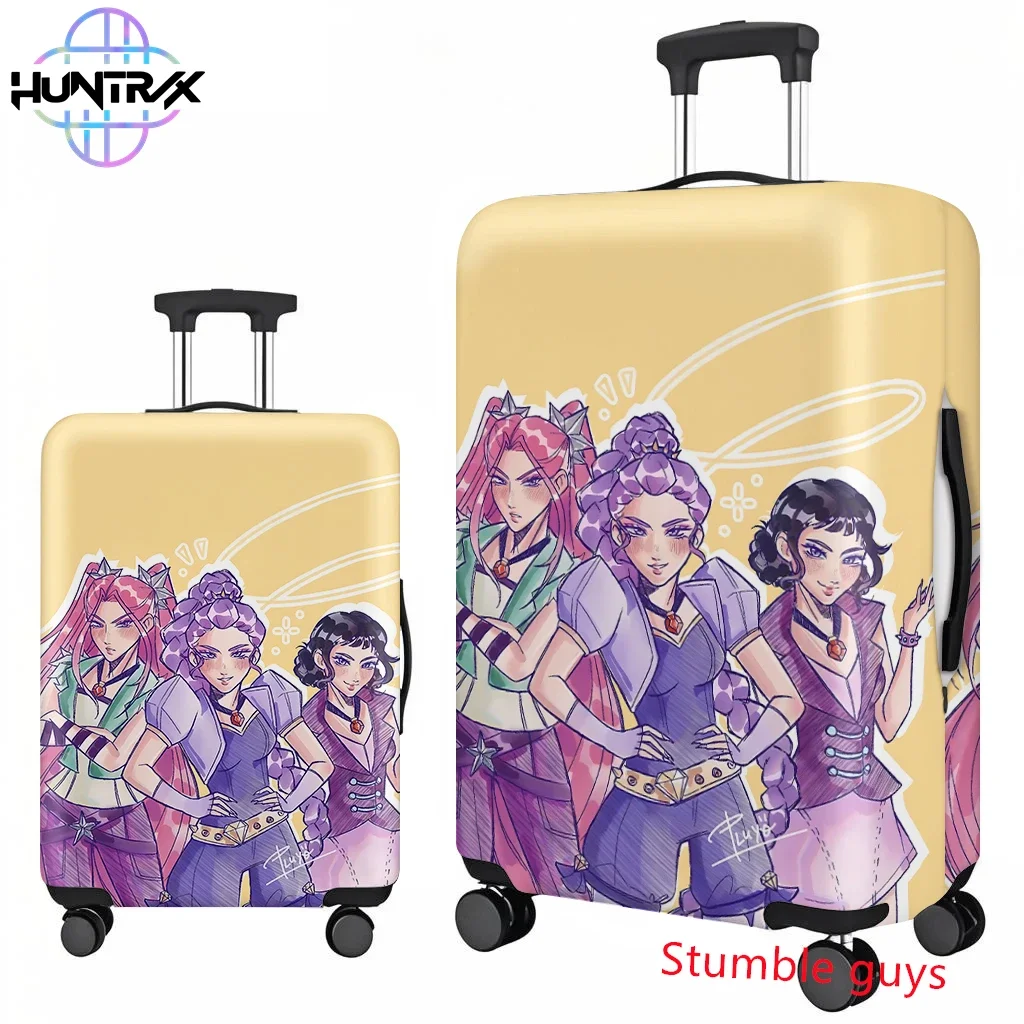 غطاء الأمتعة Demon Hunters Kpop يناسب حقائب السفر مقاس 18-32 بوصة #2