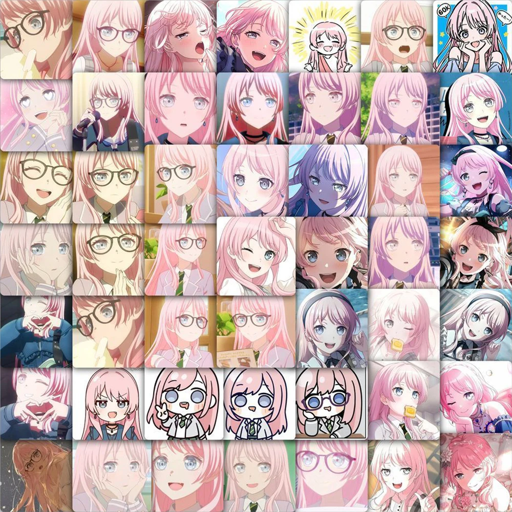 

10/30/59pcs Kawaii Anon Chihaya Cartoon Stickers Bang Dream Anime Sticker Aesthetics Scrapbooking Luggage Suitcase Phone Decal