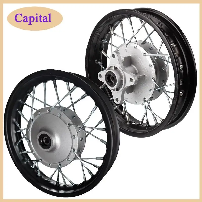 

Аксессуары для внедорожных мотоциклов CRF50 Little Flying Eagle: стальные колесные диски 2.50-10 дюймов, передние и задние барабанные тормоза.