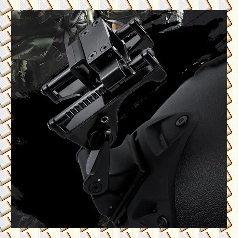 

A14M 1 PCS For Helmet Dumper Night Vision Bracket Universal Multifunction Convenient Bracket Black For M88/MICH2000/LWH