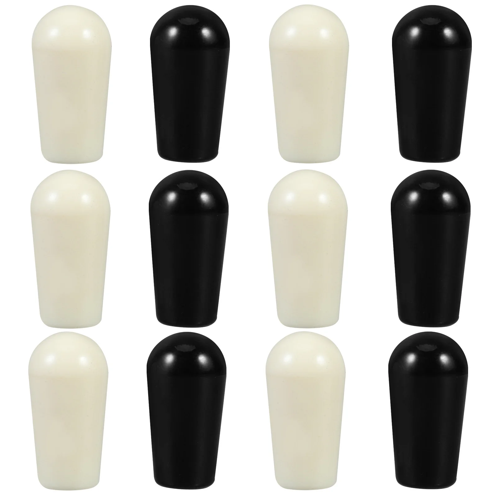 

12 Pcs Electric Guitar Switch Cap Musical Instrument Accessories Bass Control Knob for Amplifier