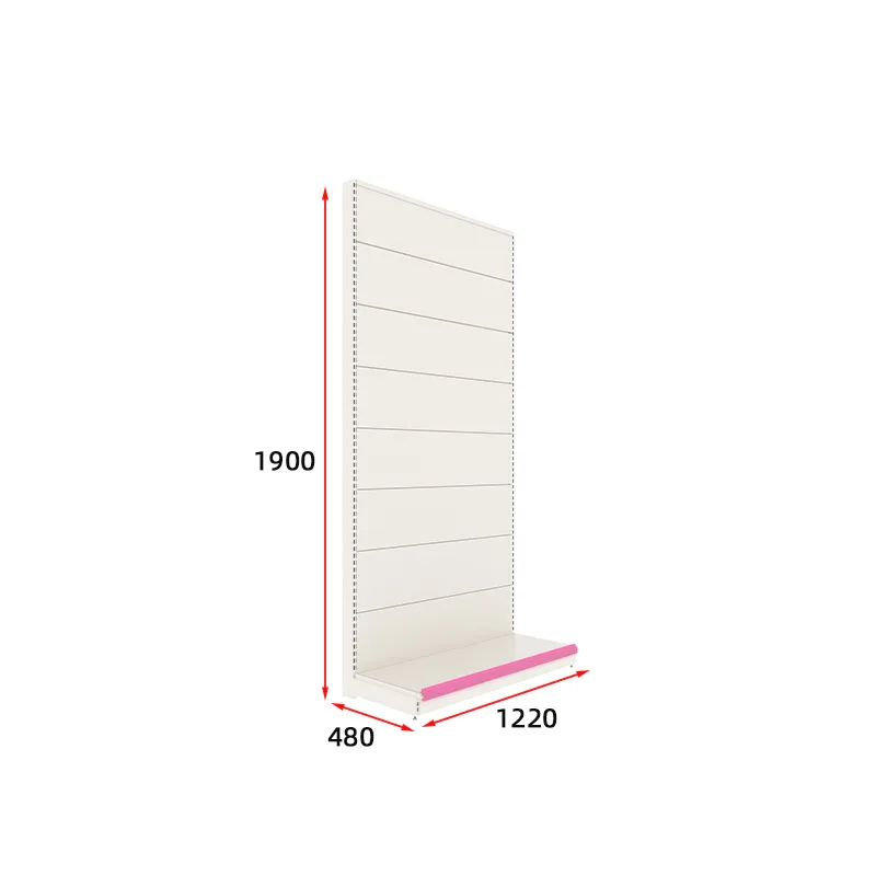 custom.Heavy-Duty Double-Sided Single-Sided Supermarket Shelves Glass Laminate Daily Chemical Washing Shelves