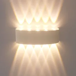 4W 6W 8W 10W Indoor Wall Lamp Modern White LED Wall Light Home Decorative lighting Porch Living Room Bedroom Bedhead Wall Lamps